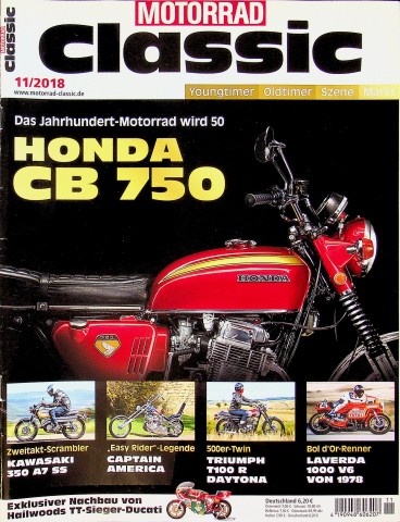 Deckblatt Motorrad Classic (11/2018)